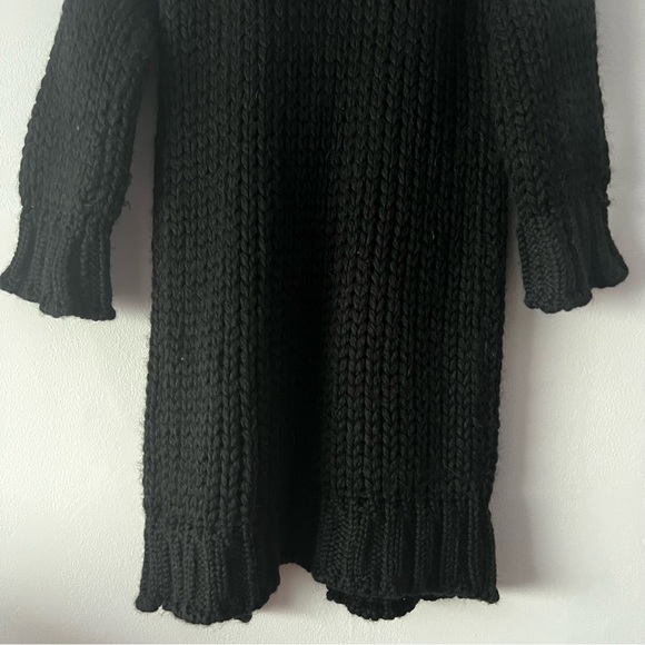 MJ WATSON Wool Alpaca Blend Chunky Knit Cardigan Small - Picture 6 of 10